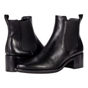 Ecco Shape 35 Sartorelle Chelsea Boot Black Women's Size 6.5 New Without Box